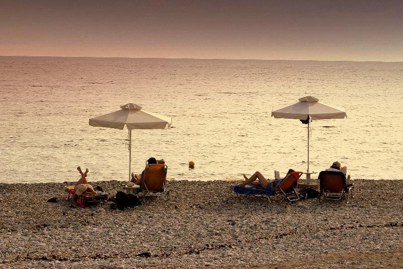 Kardamili Beach Hotel エクステリア 写真